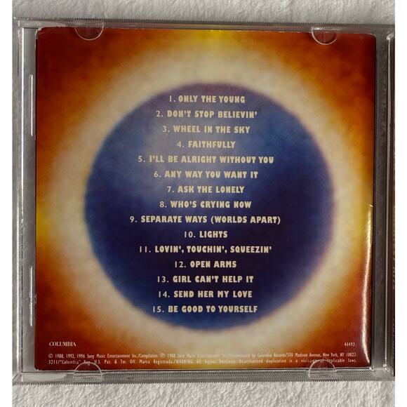 Journey – Greatest Hits CD (Columbia CK 44493) 20-Bit SBM Remaster - Picture 5 of 7